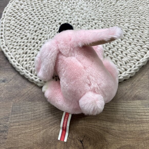 FAO Schwarz Penelope The Pink Pup Plush 7” Small Stuffed Animal - Picture 5 of 5